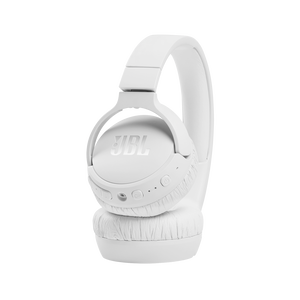 JBL Tune 660NC - White - Wireless, on-ear, active noise-cancelling headphones. - Detailshot 4